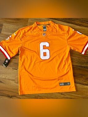 Nike NFL Tampa Bay Buccaneers Baker Mayfield #6 Orange Jersey XXXL Football 3xl